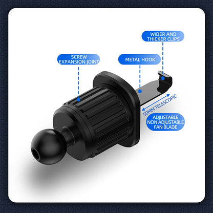 Gravity Car Phone Holder for 4.7-7 inch Mobile Phone Car Air Vent