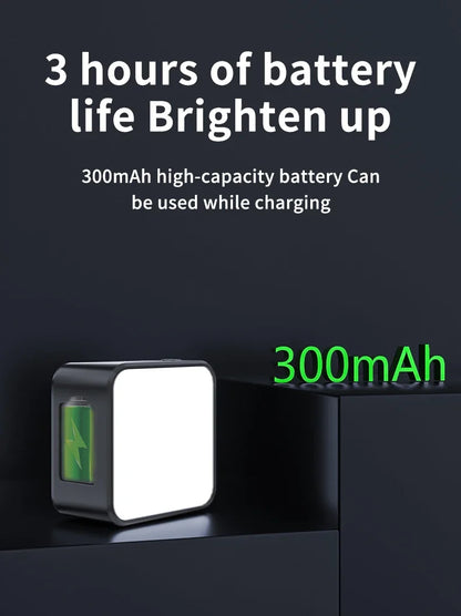 Mini Magnetic LED Fill Light Photography Lighting Camera