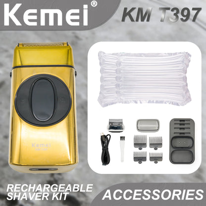 Kemei Beard Trimmer Professional Hair Trimmers IPX7 Beard Shaver