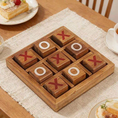Classic Tic Tac Toe Strategic Board Game Night