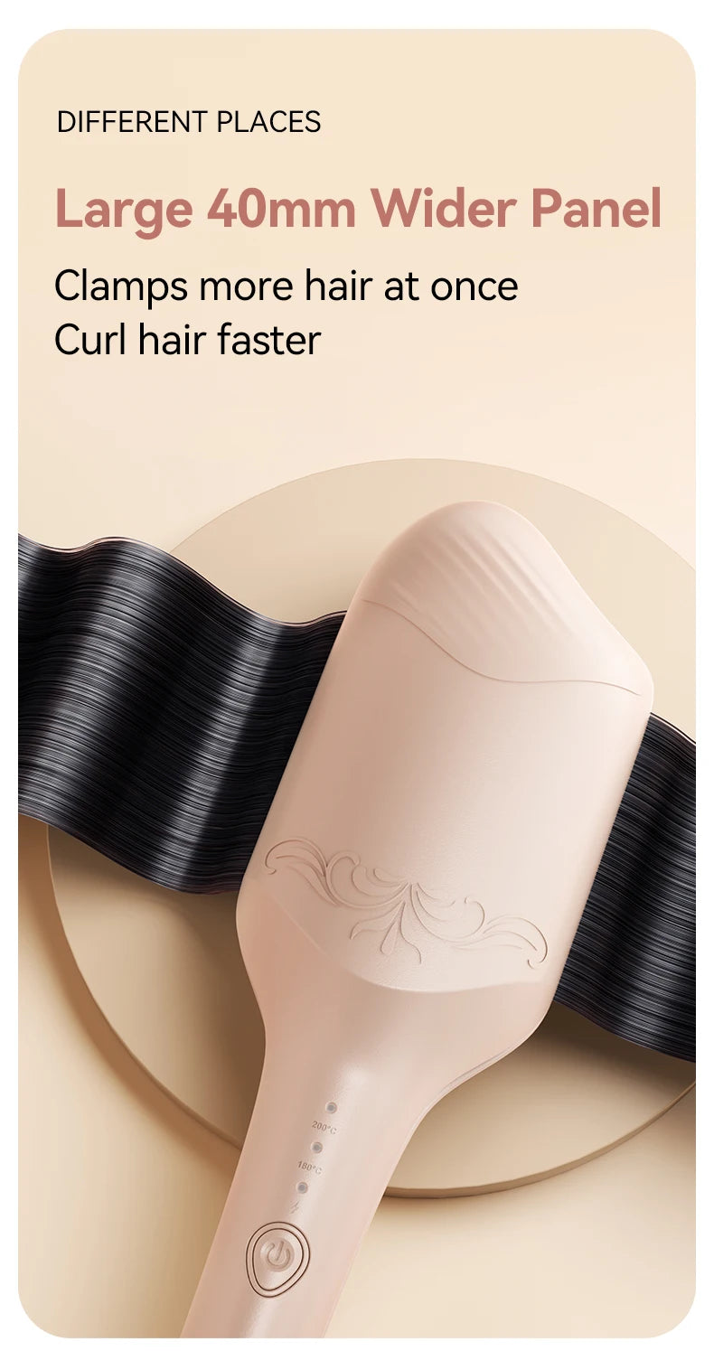 Curling Iron Temperature adjustable Beach Waves