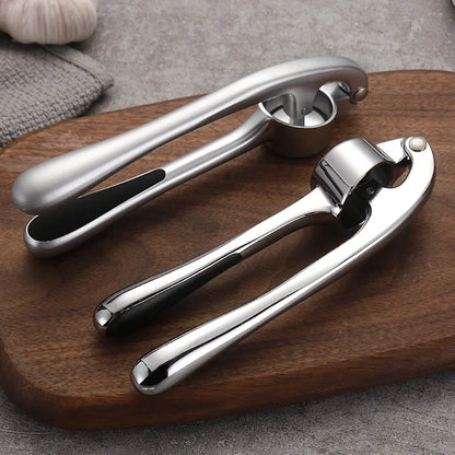 Stainless Steel Garlic Crusher Garlic Press