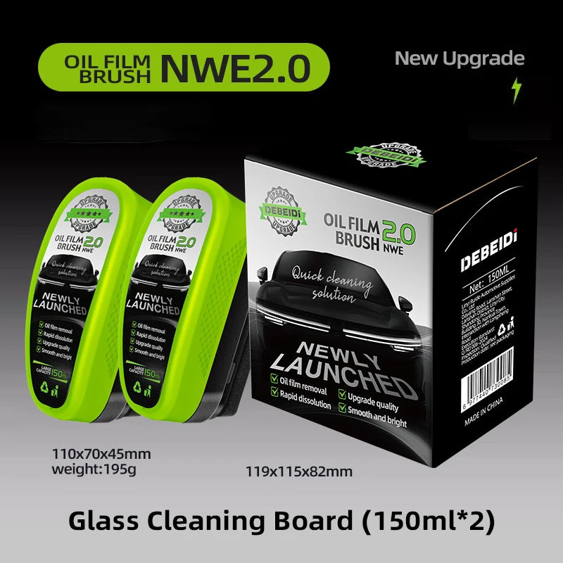 Automotive Car Oil Film Cleaning Brush Glass Oil Film