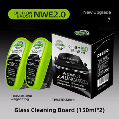 Automotive Car Oil Film Cleaning Brush Glass Oil Film