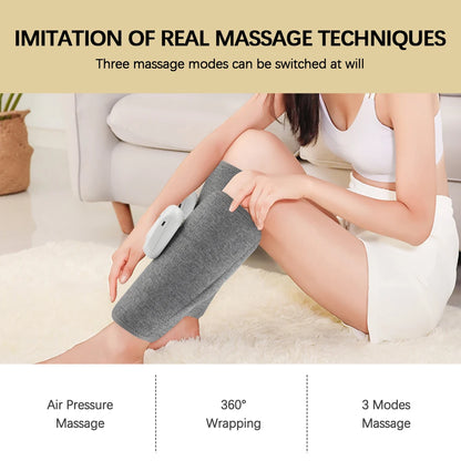 Eletric 360° Air Pressure Calf Massager Wireless Leg Massage