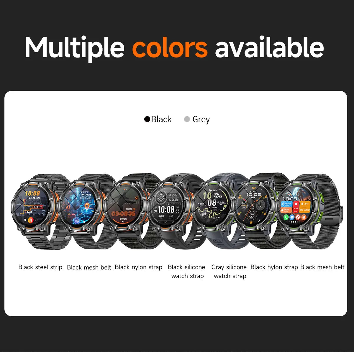New GPS Map Smart Navigation Watch 1200mAh Battery