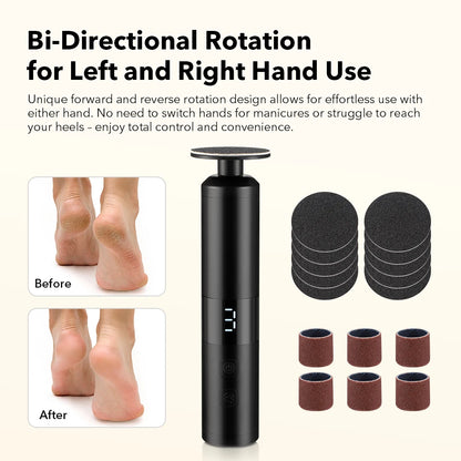 Electric Foot Callus Remover Foot Care File Heels