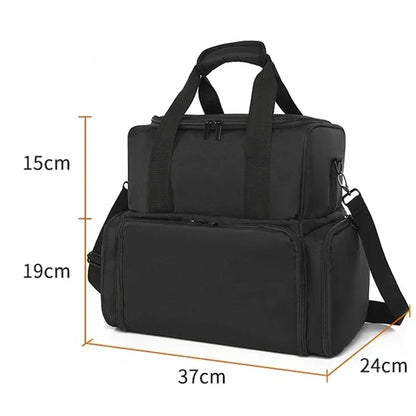 Portable 3 Layer Nail Polish Storage Bag Organizer
