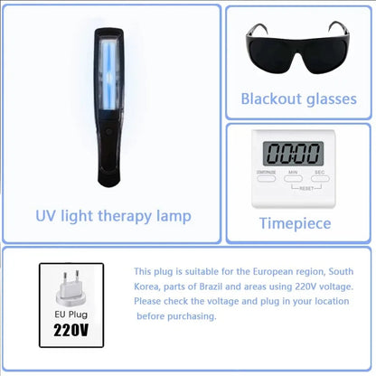 Ultraviolet Phototherapy Instrument Use UVB Lamp