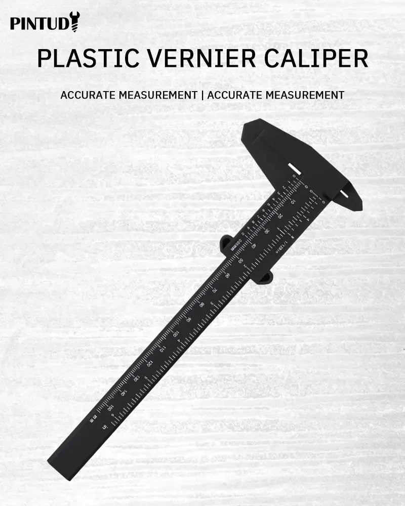 1PC Plastic Vernier Caliper Digital Display Caliper Measuring Tool