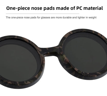 Polarized Small Frame Round Steampunk ND9 Adjustable