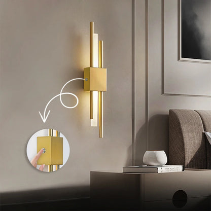 Nordic LED Wall Lamp Indoor Lighting Bedroom Bedside