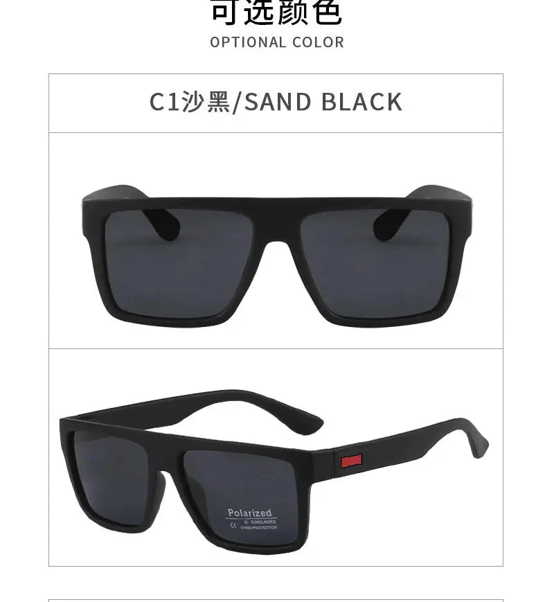 New Fashion Luxury Designer Polarized For Men Vintage