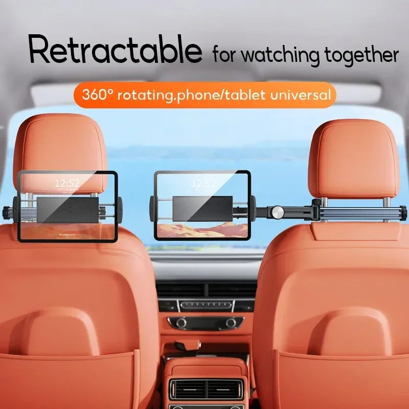 Easy Car Headrest Tablet Holder Mount Back Seat