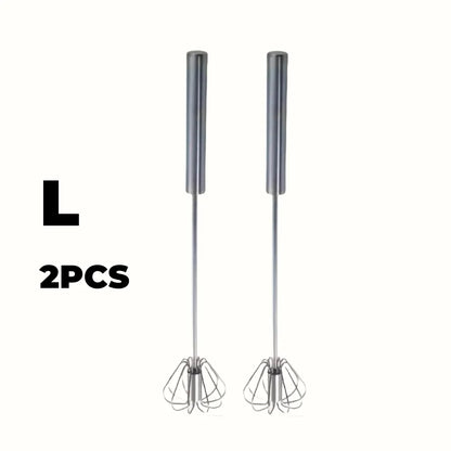 Stainless Steel Egg Beater Durable Semi-Automatic Mixer