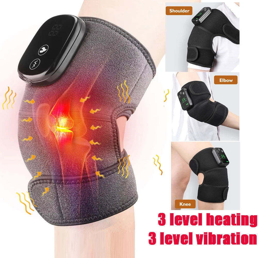 Electric Heating Shoulder Brace LED Display Vibration