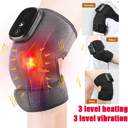 Electric Heating Shoulder Brace LED Display Vibration