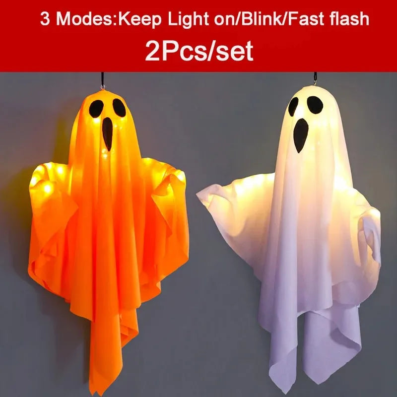 2026 LED Glow Ghost Party Halloween Decoration for Home Indoor Outdoor