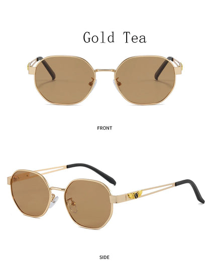 Fashion Small Polygon Polarized Sunglasses Forr Women Men