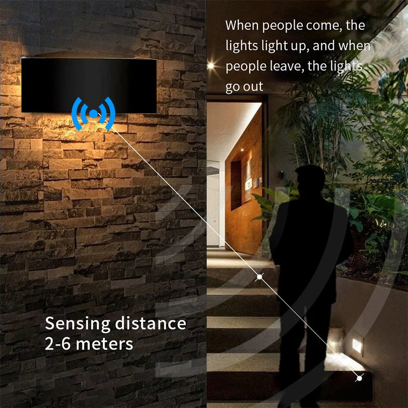 Led Wall Lamp Waterproof IP66 Up And Down Lighting Garden Decoration