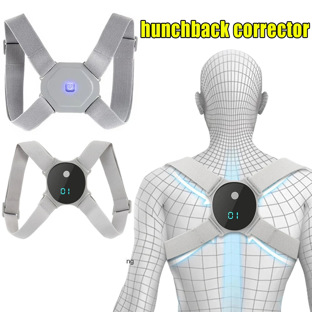 Adjustable Posture Corrector Smart Back Brace Vibration