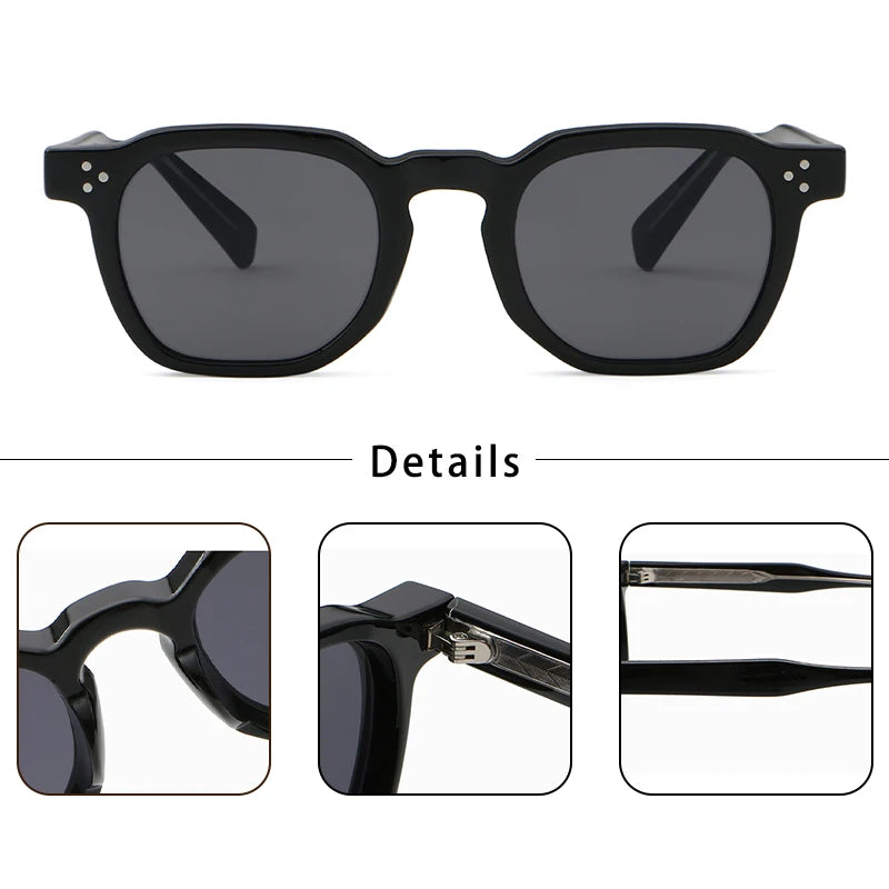 New Retro Punk Men Sunglasses Personalized Design