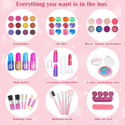 Kids Washable Makeup Girl Toys - Kids Makeup Kit