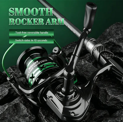 Professional Ultra Light CNC Metal Spool Spinning Fishing Reel