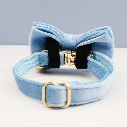 Stylish Adjustable Cat Collar with Bowknot