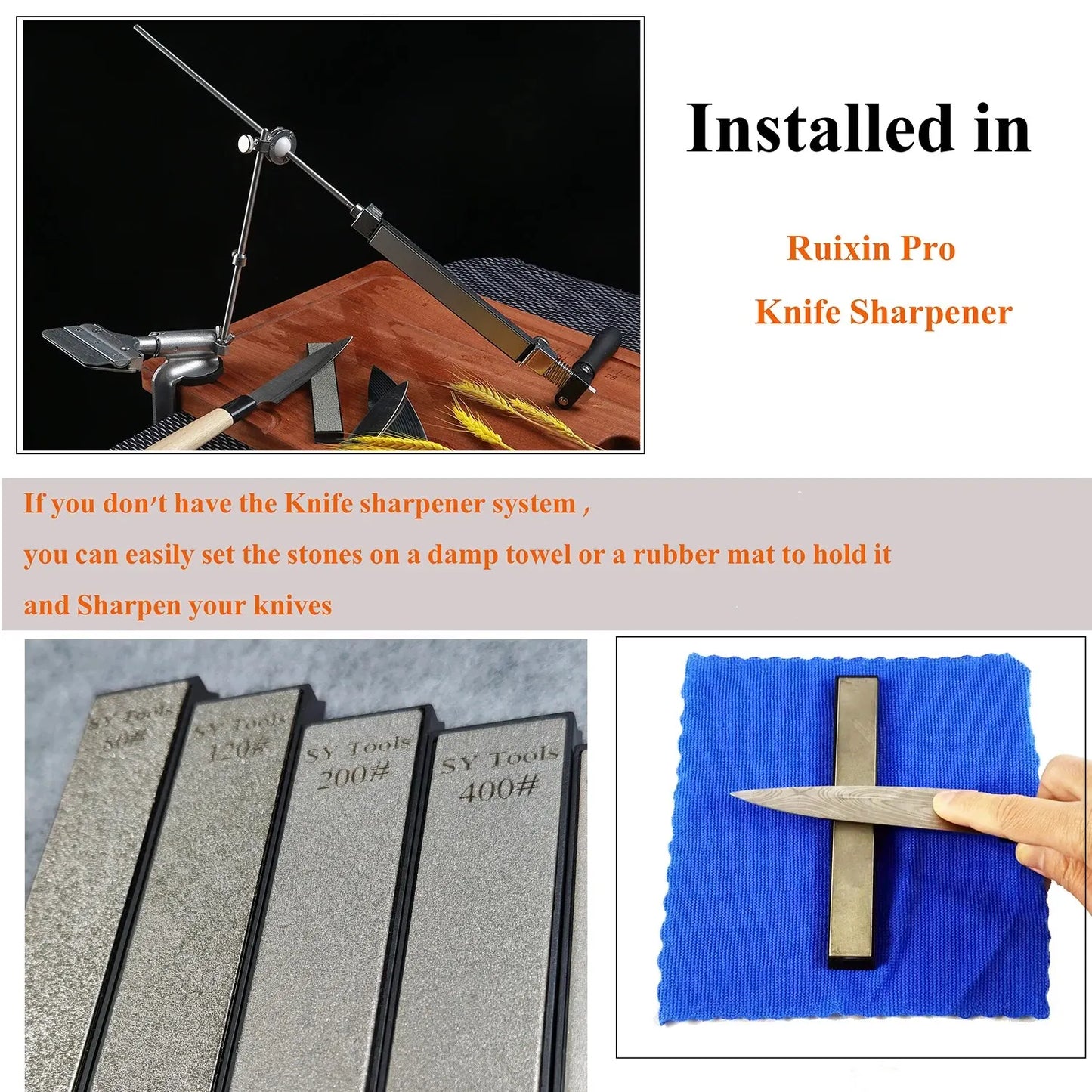 Diamond Sharpening Stone for Home Knives Sharpens