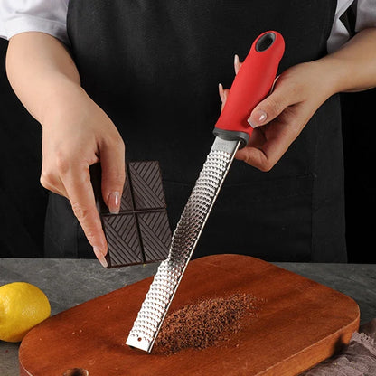 Stainless Steel Cheese Grater & Lemon Zester with Protect Cover