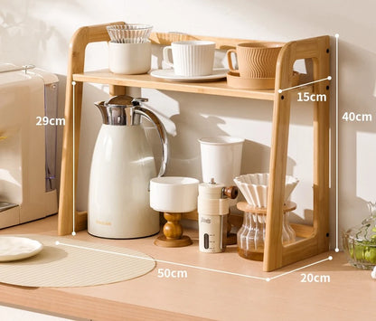 New Kitchen Shelf Countertop Multi-functional Electrical Storage Rack