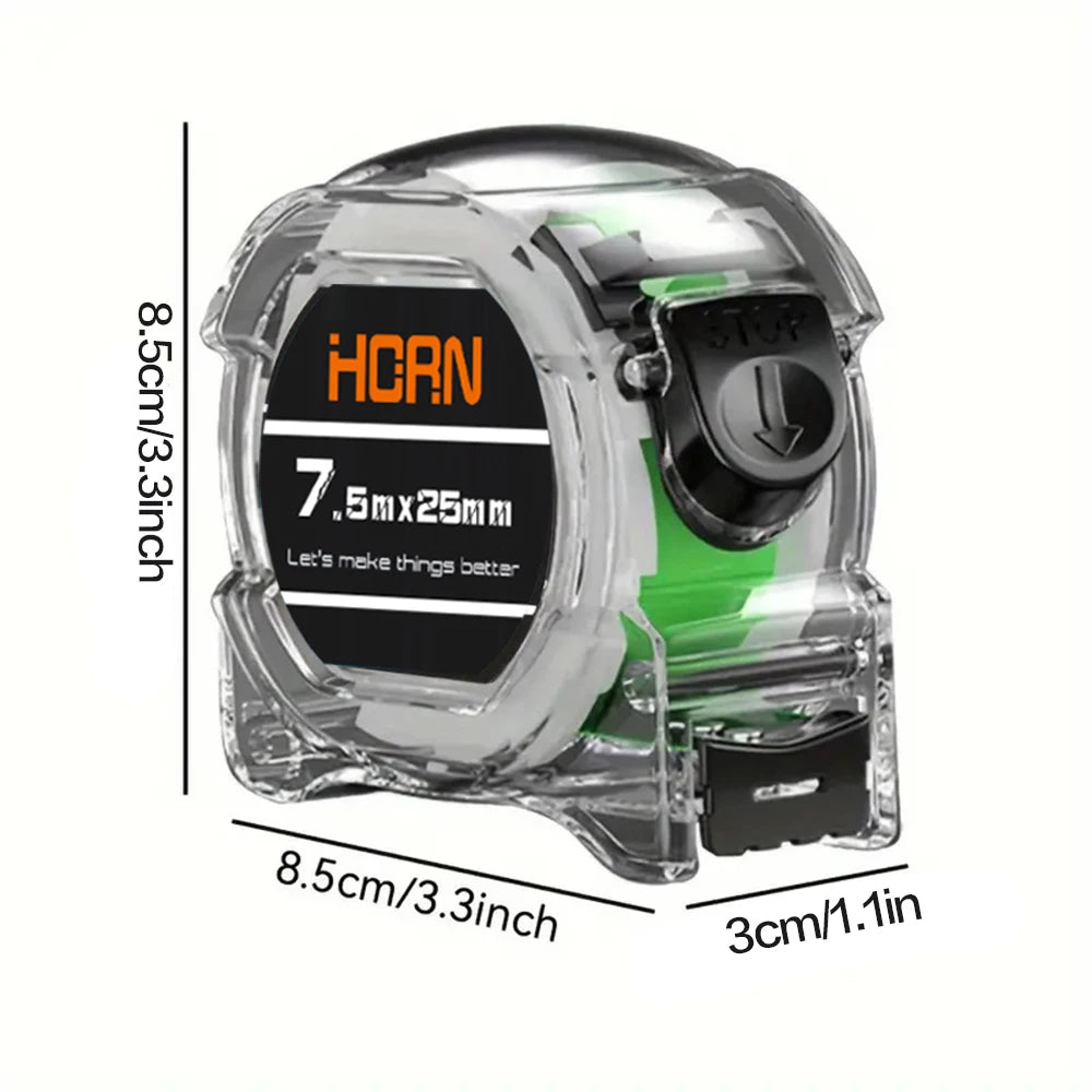 Fluorescent Tape Measure Precision Thickened Scale