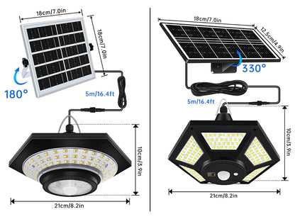 Solar Shed Light Solar Pendant Light Indoor Outdoor