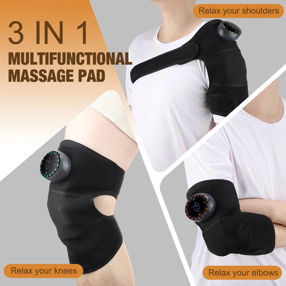 Electric Heating Knee Wrap with 5 Modes Muscle Relaxation