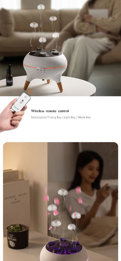 Dynamic Jellyfish Air Humidifier Essential Oil Diffuser