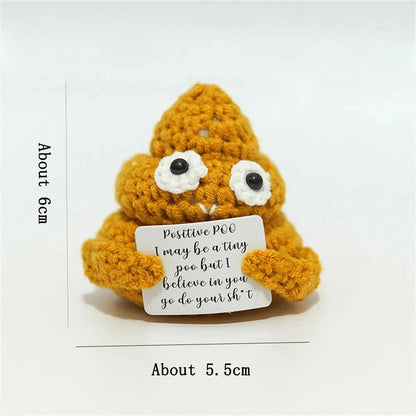 Positive Energy Potato Doll Home Decoration Mini Plush Knitting Wool