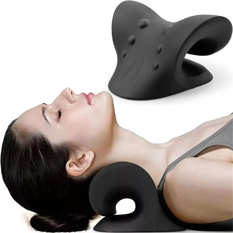 Neck And Shoulder Relaxer Cervical Chiropractic Traction Device