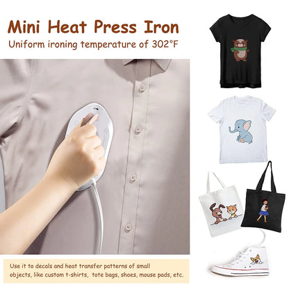 300W Electric Iron Mini Clothes Dryer Travel Dual-voltage Dryer