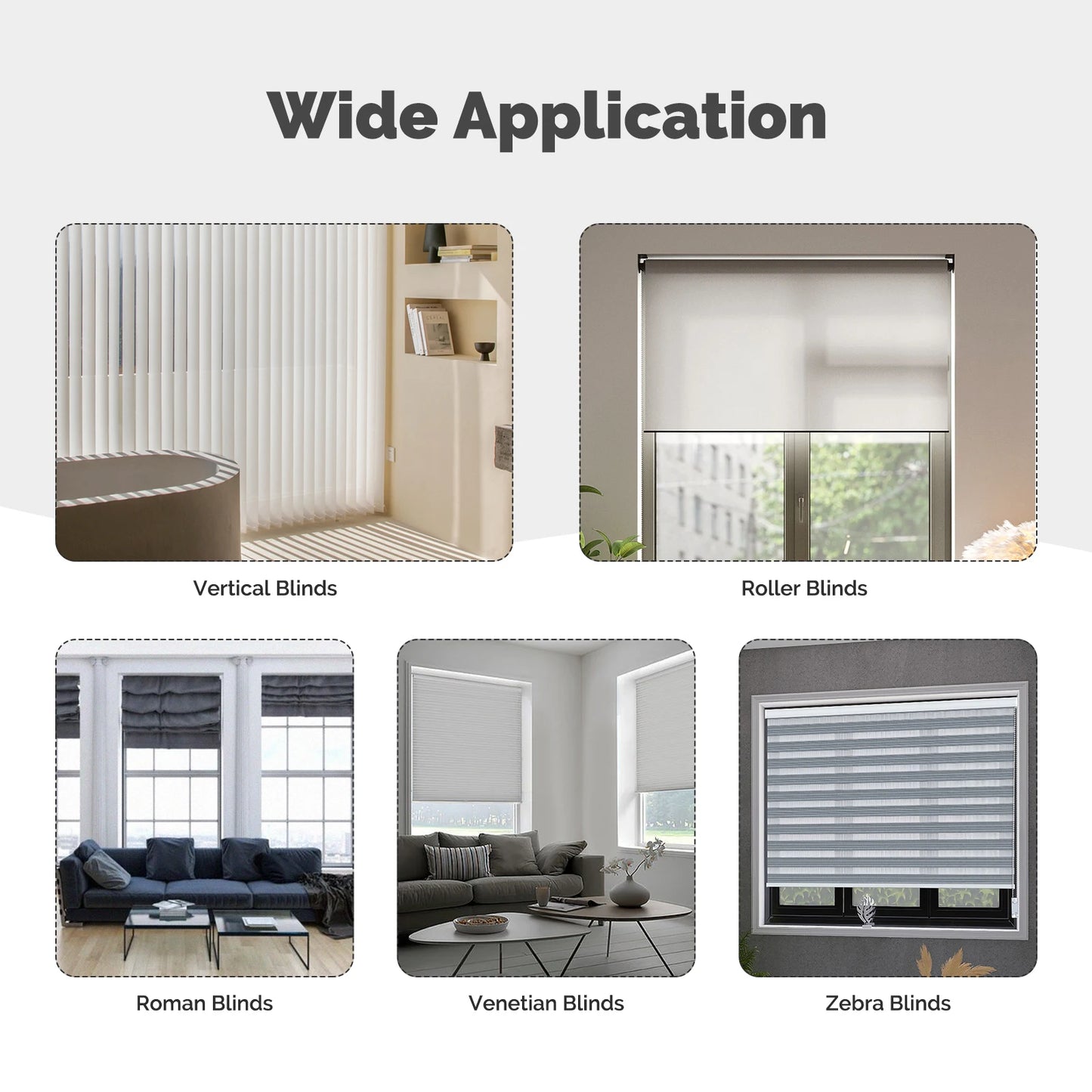 Tuya WiFi Smart Curtain Motor MOES Electric Roller Blinds