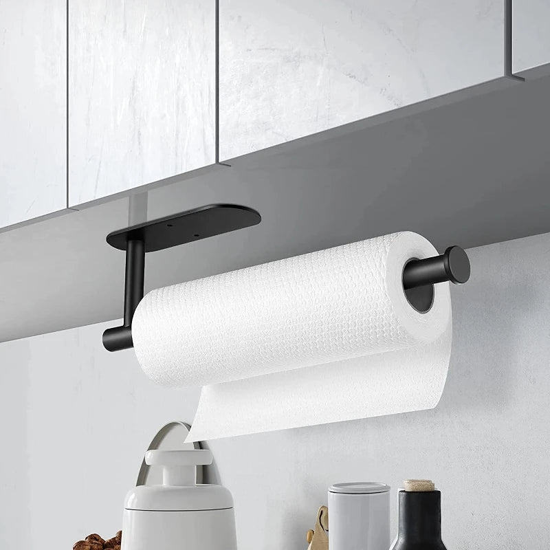 Adhesive Toilet Paper Holder Stainless Steel Wall Mount