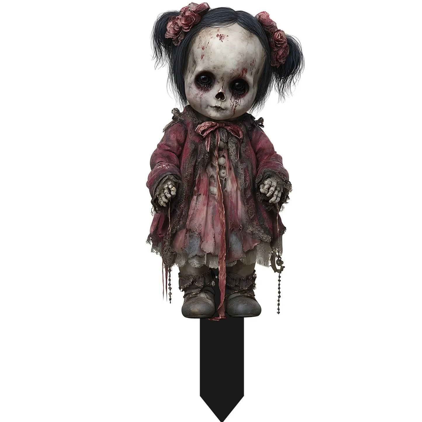 Halloween Scary Yard Decoration, Scarecrow Decor Horror