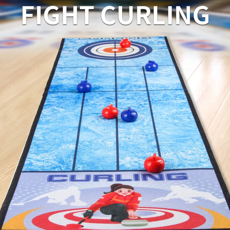 Children Interactive Social Curling Soccer Board Games Bowling