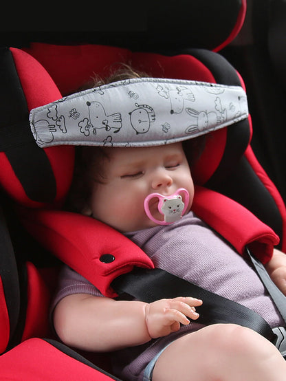 Baby Car Seat Head Support Children Stroller Fastening Belt