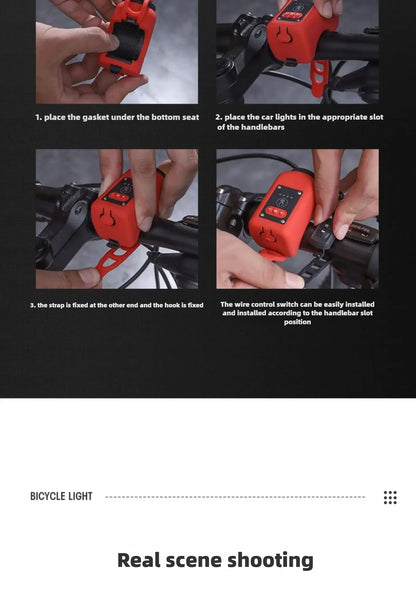 Electric Bicycle Horn Loud Bike Bell for Kids