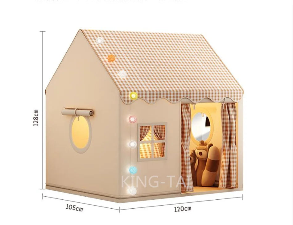 Kid Toys Tent Princess Castle Play House Cubby Children Small House