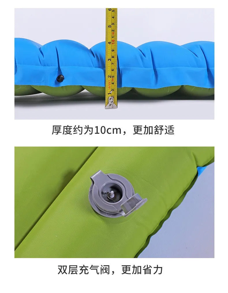 Outdoor Camping Sleeping Pad Inflatable Mattress