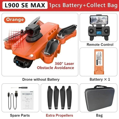 L900 Pro SE MAX GPS Drone 4K Professional Dual HD Camera