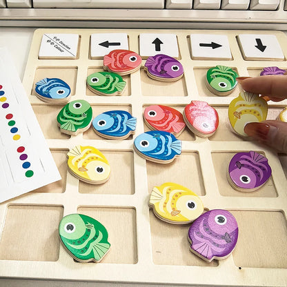 Wooden Montessori Toys Children's Logical Thinking Training