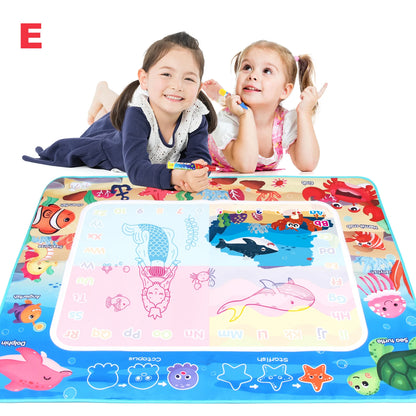 Magic Water Drawing Mat Coloring Doodle Painting Board